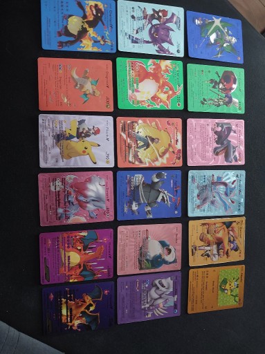 Zdjęcie oferty: karty pokemon 18 sztuk