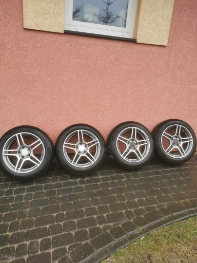 Zdjęcie oferty: Felgi aluminiowe/koła AMG 16 calowe - mercedes