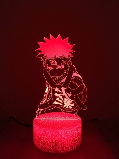 Zdjęcie oferty: 3D Lampka Nocna Naruto , 4 Panele