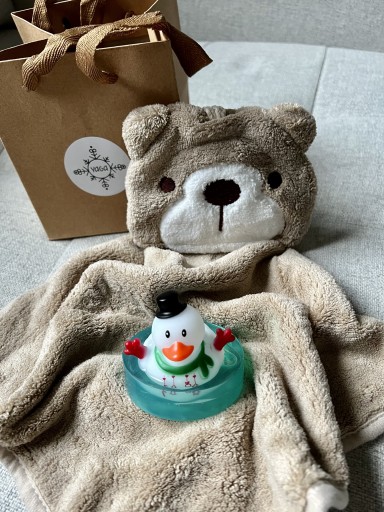 Zdjęcie oferty: prezent dla dziecka, ręcznik i mydełko
