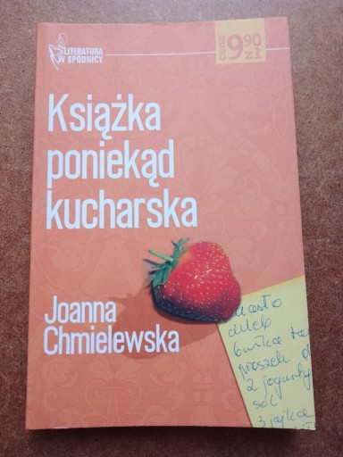 Zdjęcie oferty: Książka poniekąd kucharska. Joanna Chmielewska