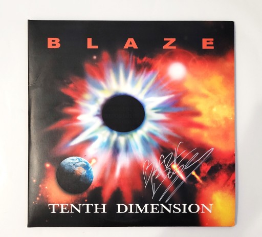 Zdjęcie oferty: Blaze Bayley Tenth Dimension 2LP Autograf