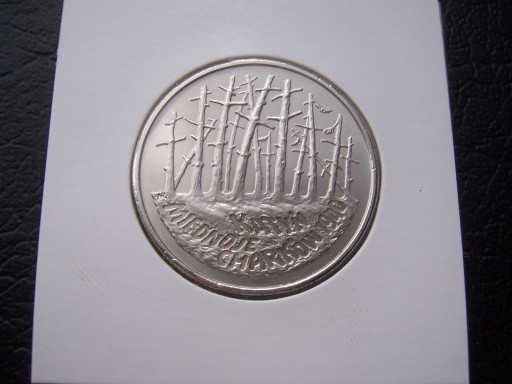 Zdjęcie oferty: 2 złote 1995r Katyń, Miednoje, Charków UNC.