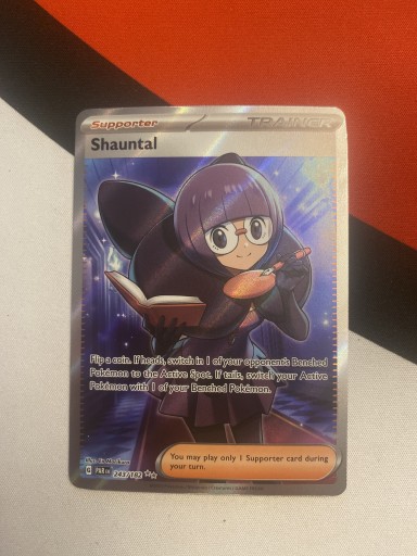 Zdjęcie oferty: Pokemon TCG Paradox Rift Shauntal 243/182