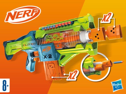 Zdjęcie oferty: Hasbro NERF Elite 2.0 Double Punch