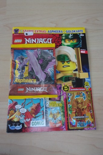 Zdjęcie oferty: LEGO aspheera  figurka ninjago złota karta NOWA