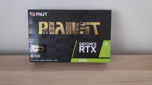 Zdjęcie oferty: Palit GeForce RTX 2060 DUAL 6GB GDDR6 192bit