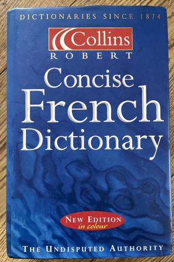 Zdjęcie oferty: French Dictionary