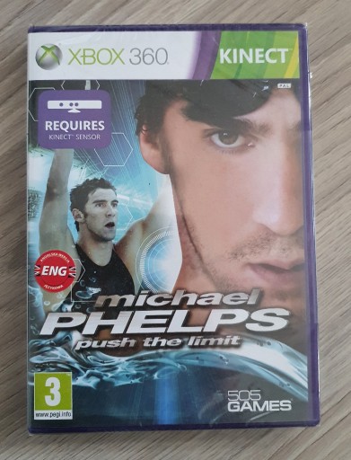 Zdjęcie oferty: Kinect Michael Phelps: Push the Limit X360 Nowa