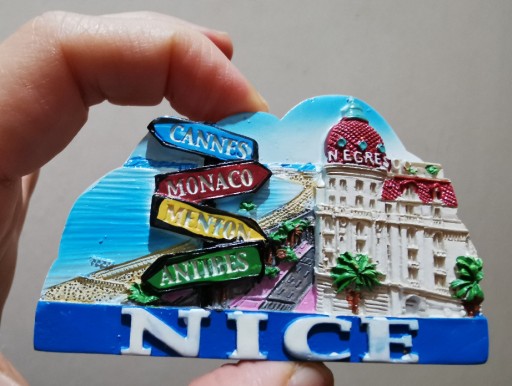 Zdjęcie oferty: Zagraniczny magnes na lodówkę Francja Nicea
