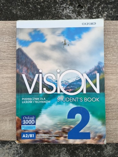 Zdjęcie oferty: Vision 2 - podręcznik do angielskiego 