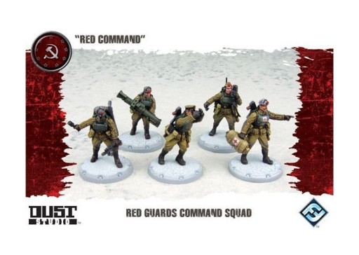 Zdjęcie oferty: Red Guards Command Squad / Dust Tactics