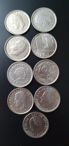 Zdjęcie oferty: Hiszpania 10 peset 1983-2001 rok
