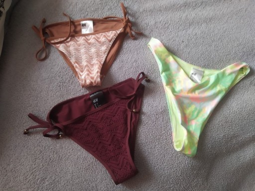 Zdjęcie oferty: H&M strój kąpielowy bikini nowy majtki dół S 36