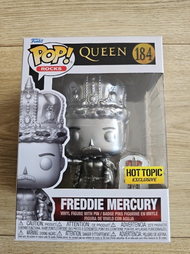 Zdjęcie oferty: Figurka Queen Freddie Mercury 184 silver Hot Topic