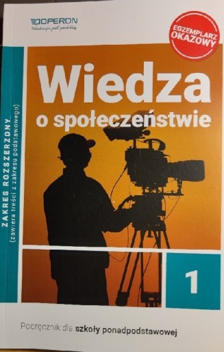 Zdjęcie oferty: WOS zakres rozszerzony, dla szkoły ponadpodstawowe