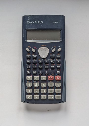 Zdjęcie oferty: Kalkulator naukowy inżynierski Daymon RS-577