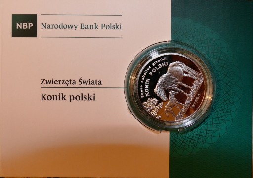 Zdjęcie oferty: 20 zł Konik polski  2014 r