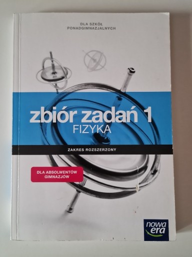 Zdjęcie oferty: Zbiór zadań Fizyka 1 Nowa Era - zakres rozszerzony