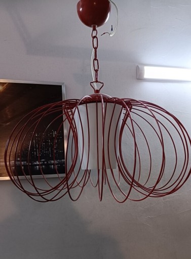 Zdjęcie oferty: Lampa sufitowa wisząca Terra Red czerwona