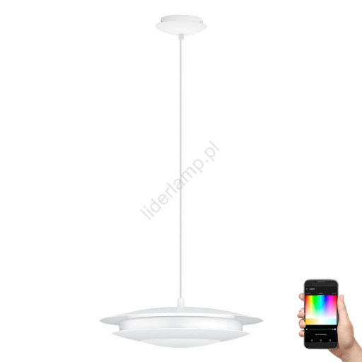 Zdjęcie oferty: Lampa Wisząca Led Eglo RGB Smart 18W Żyrandol