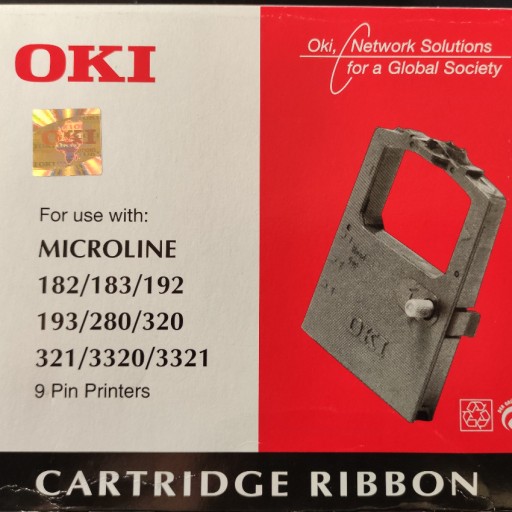 Zdjęcie oferty: Oryginalna taśma barwiąca OKI (Cartridge)