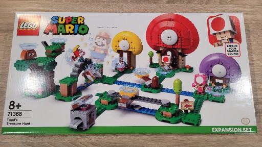 Zdjęcie oferty: Lego Super Mario 71368 Toad szuka skarbbu zestaw rozszerzający