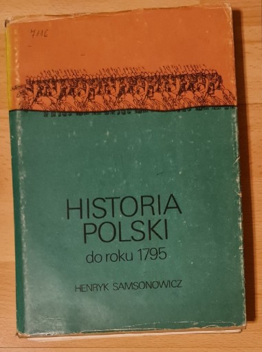 Zdjęcie oferty: Historia Polski do roku 1795 H. Samsonowicz MAPY