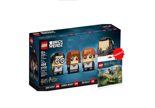 Zdjęcie oferty: LEGO BrickHeadz 40495 Harry Potter +polibag GRATIS