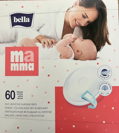 Zdjęcie oferty: Wkładki laktacyjne z przylepcem MaMma