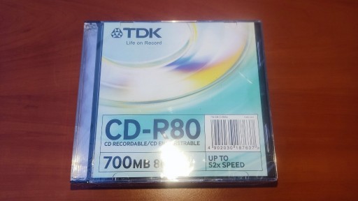 Zdjęcie oferty: TDK CD-R80 700 MB NOWE