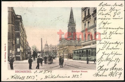 Zdjęcie oferty: BYDGOSZCZ Bromberg Danziger Strasse Gdańska 1903