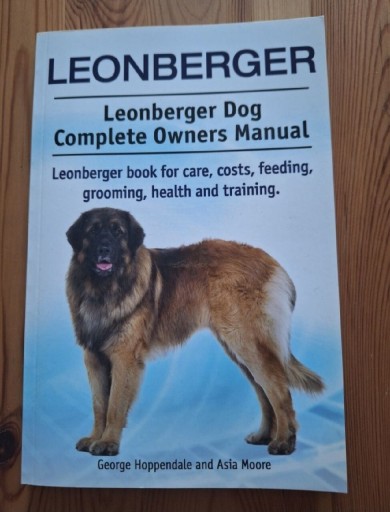 Zdjęcie oferty: Książka Leonbergery Leonberger Owners Manual