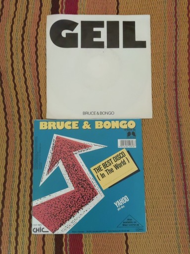 Zdjęcie oferty: Bruce&Bongo-Dwa 7"single winylowe 