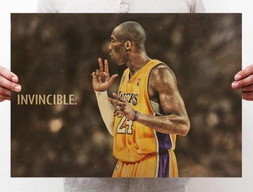 Zdjęcie oferty: Wyprzedaż! Plakat Kobe Bryant Lakers NBA 51x36cm