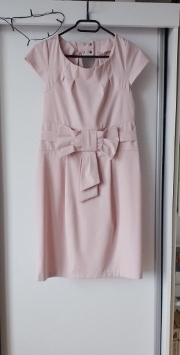 Zdjęcie oferty: Elegancka sukienka krótki rękaw bawełna rozm.M/L