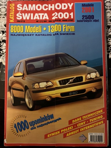 Zdjęcie oferty: Katalog Samochody Świata 2001