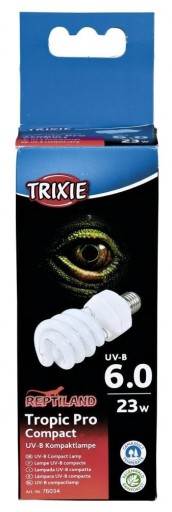 Zdjęcie oferty: Świetlówka TRIXIE Tropic Pro Compact UV-B 6.0