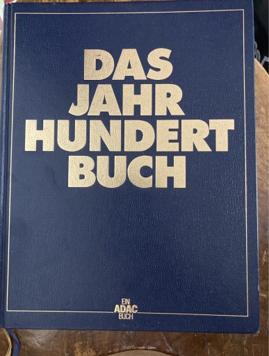 Zdjęcie oferty: Das jahr hundert buch - ein adac buch