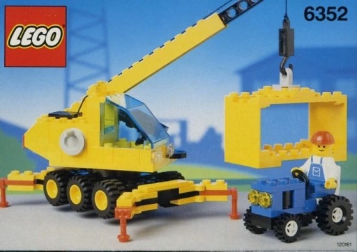 LEGO 6352 Town Cargomaster Crane | Kalisz | Kup teraz na Allegro Lokalnie