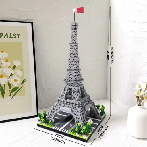 Zdjęcie oferty: Świecąca Wieża Eiffla z klocków lego
