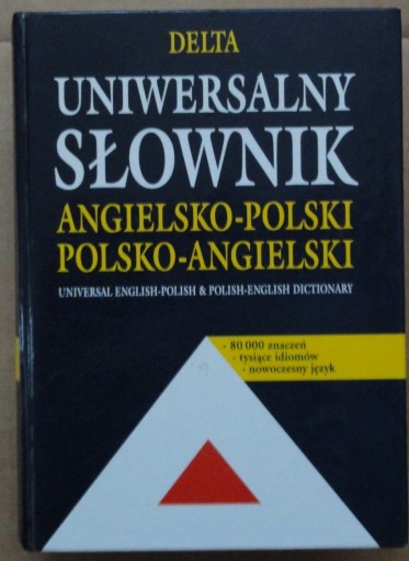 Zdjęcie oferty: Uniwersalny słownik angielsko-polski   M. Szkutnik