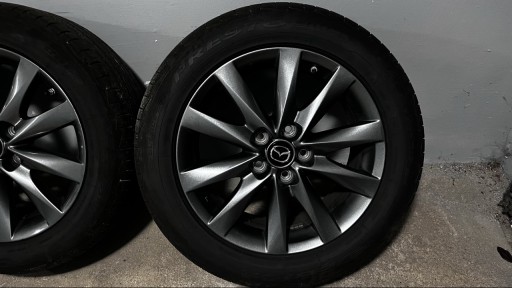 Zdjęcie oferty: Oryginalne felgi Mazda 6 17″ + komplet opon letnich i zimowych (2024)