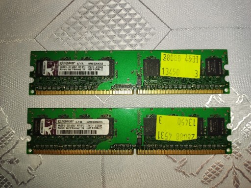 Zdjęcie oferty: Pamięć RAM DDR2 2GB Kingston 