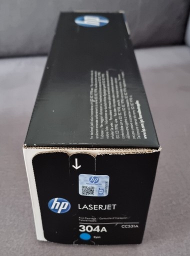 Zdjęcie oferty: HP CC531A Cyan 304A Oryginał. 