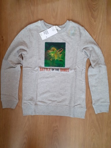 Zdjęcie oferty: H&M NOWA bluza z motywem DINOZAURY r.134/140