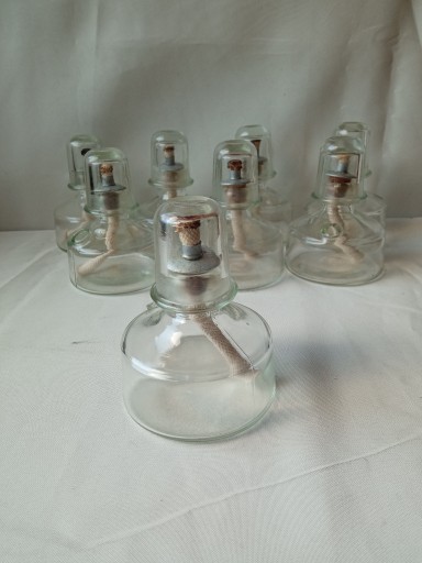 Zdjęcie oferty: Palnik spirytusowy szklany 150 ml zatyczka szklana