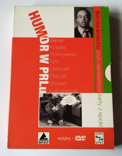 Zdjęcie oferty: HUMOR W PRLu Beczka Śmiechu - Książka + DVD