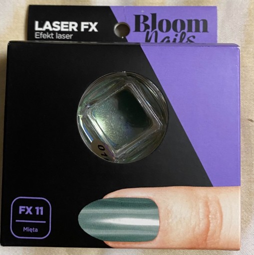 Zdjęcie oferty: BLOOM Pyłek efektowy efekt laser do paznokci mięta