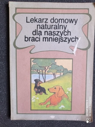 Zdjęcie oferty:  Lekarz domowy naturalny dla naszych braci mniejsz